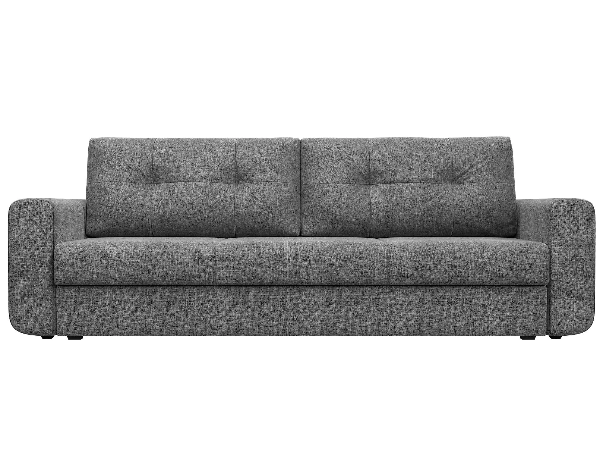 Прямой диван серого цвета Лига-031 Кантри Дизайн 3