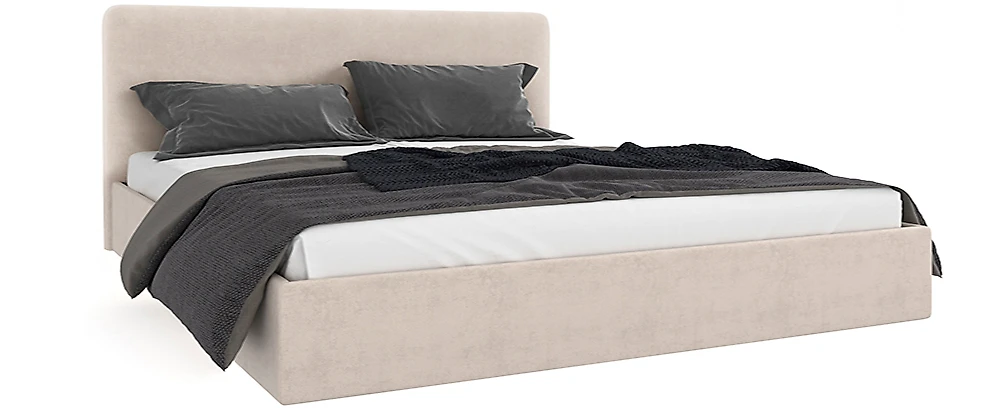 Кровать с высокой спинкой Маррубио Беж