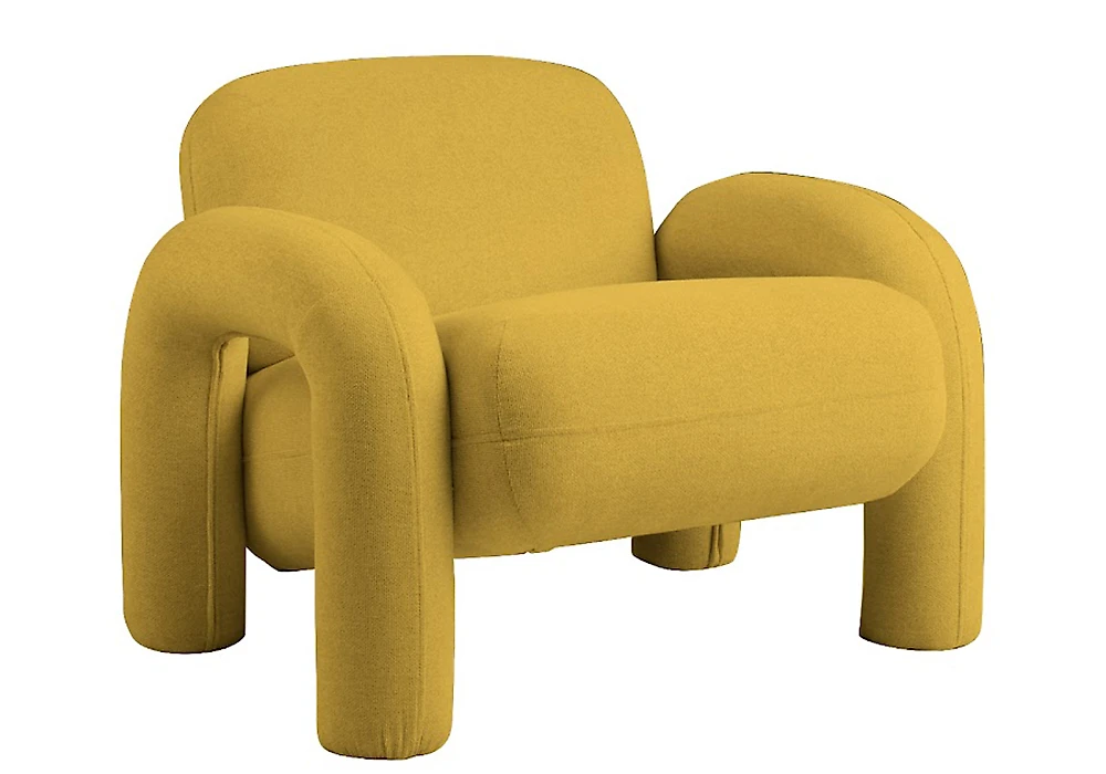 кресло желтое Bubo 1 108,4