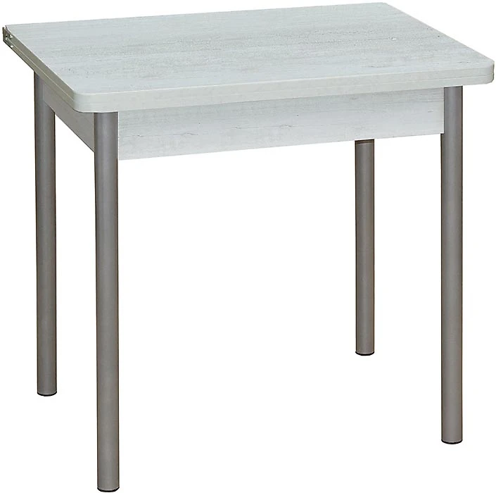 Обеденный стол  Эко-80 Бетон Пайн-Серебро