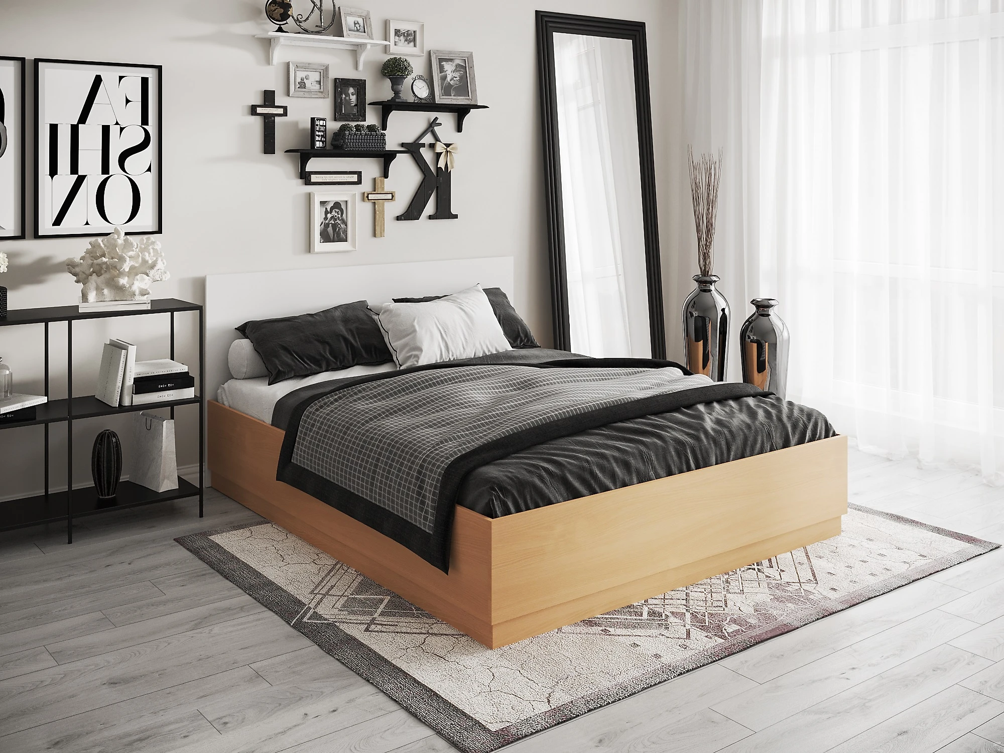 Кровать в современном стиле Стелла-160