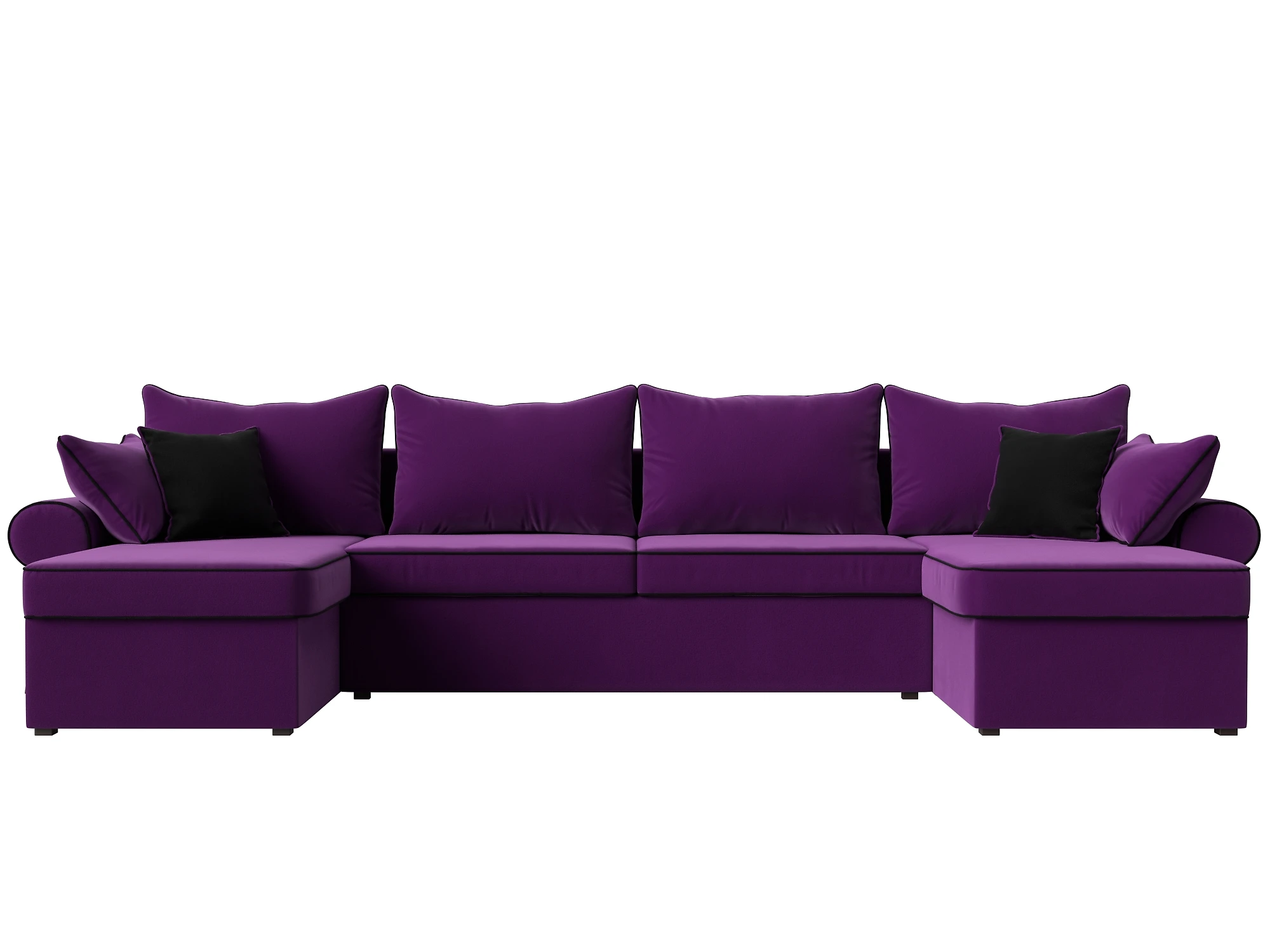 Фиолетовый диван Элис-П Дизайн 7