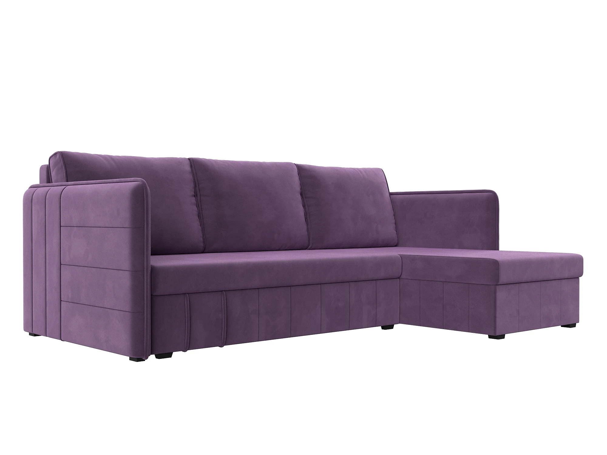 Угловой диван с ящиком для белья Слим Дизайн 6
