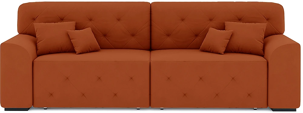 Оранжевый диван Вегас Плюш Дизайн-10