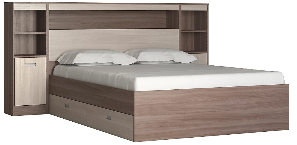 кровать в стиле минимализм Виктория-4-140 Дизайн-3
