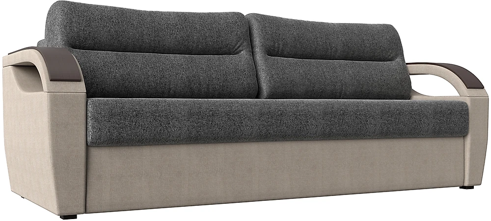 Прямой диван серого цвета Форсайт Кантри Грей-Беж