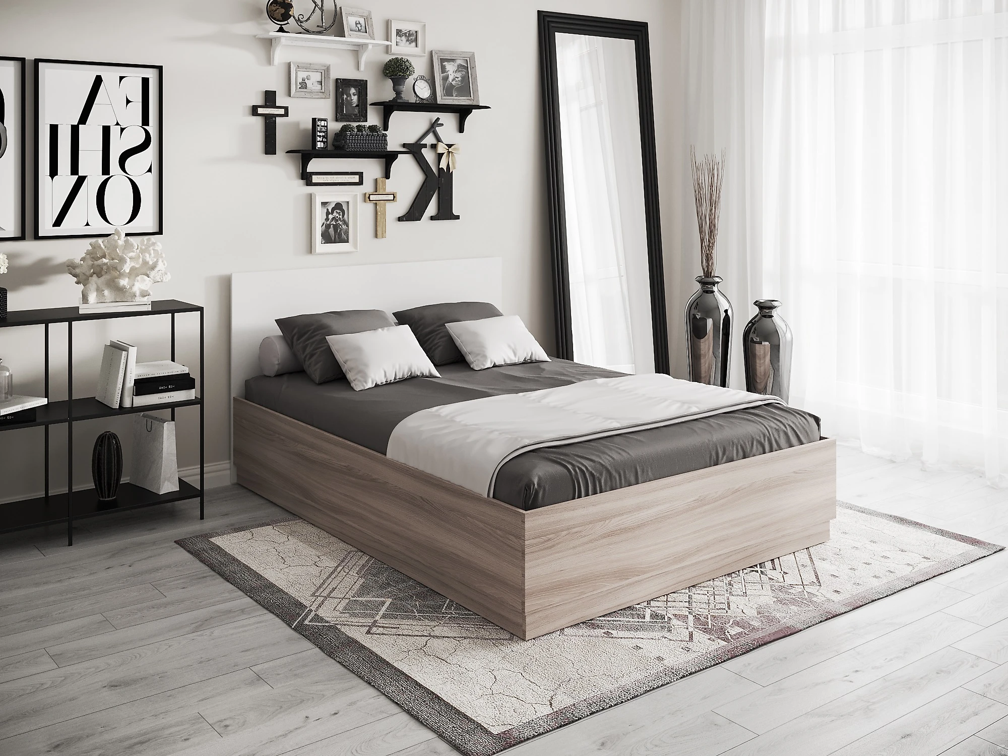 Кровать в современном стиле Стелла-140