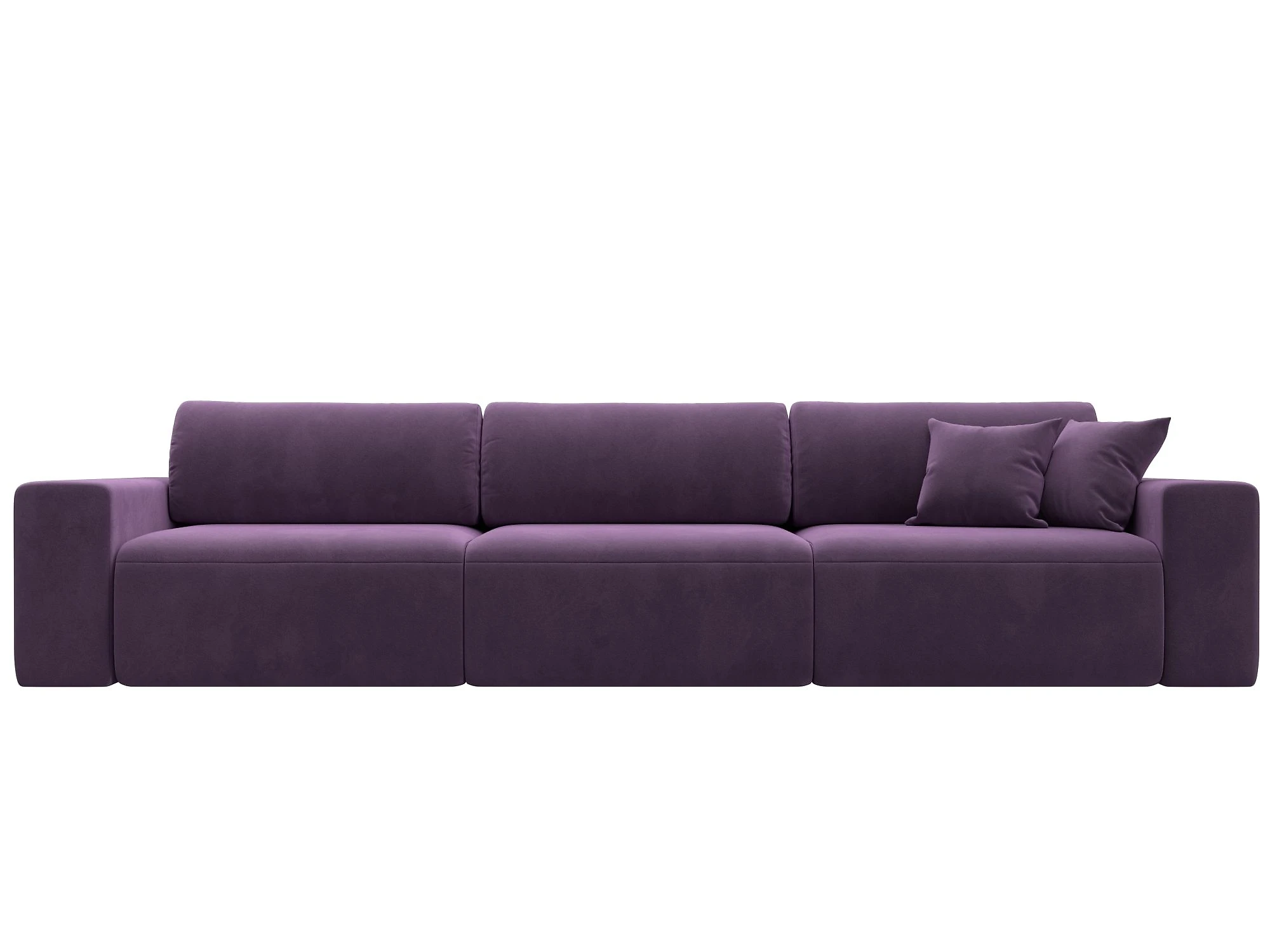 Фиолетовый диван Лига-036 Классик Лонг Дизайн 9