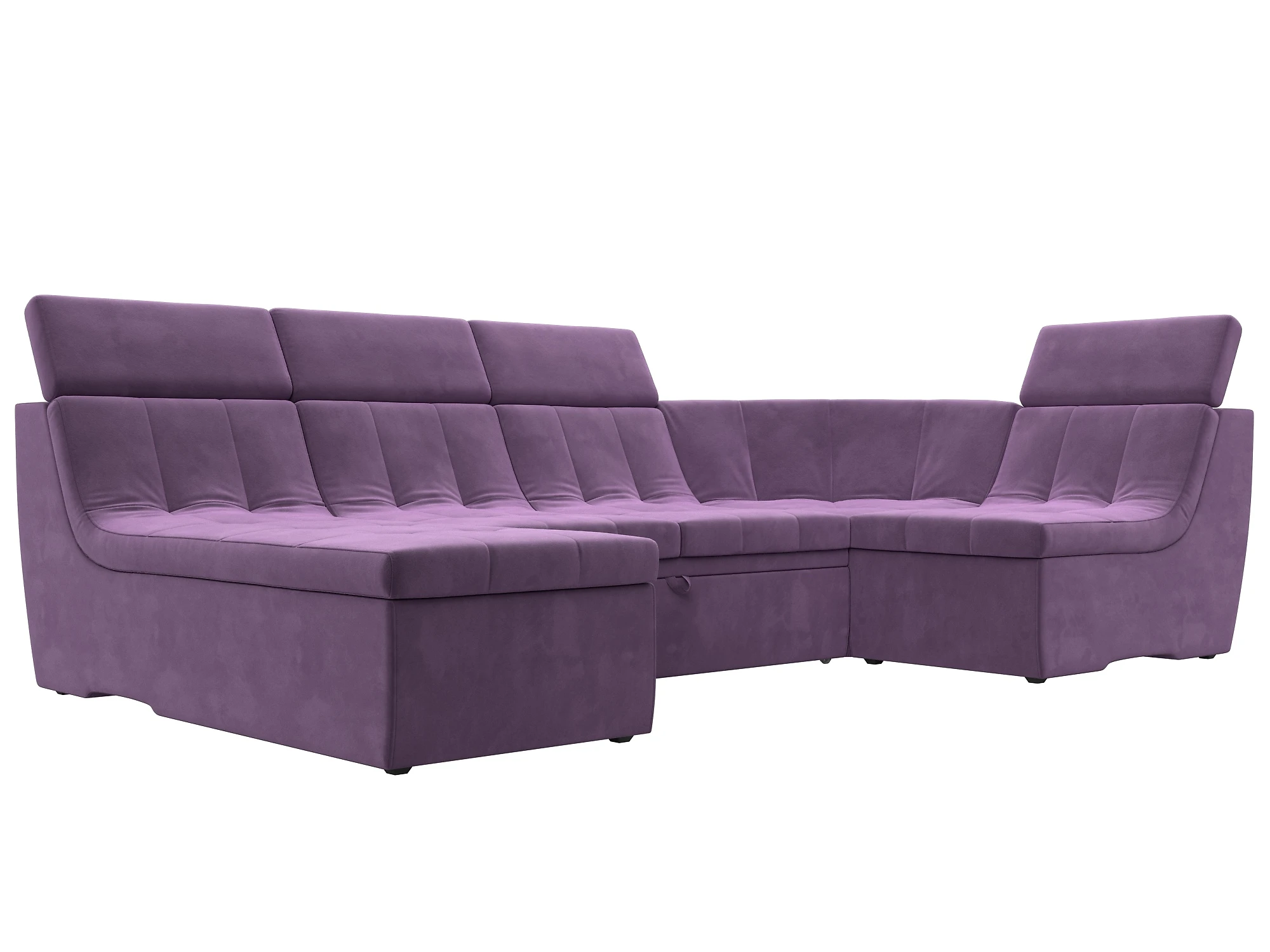 Угловой диван с канапе Холидей Люкс-П Дизайн 6