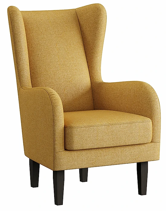 кресло желтого цвета Шеффилд Дизайн-1