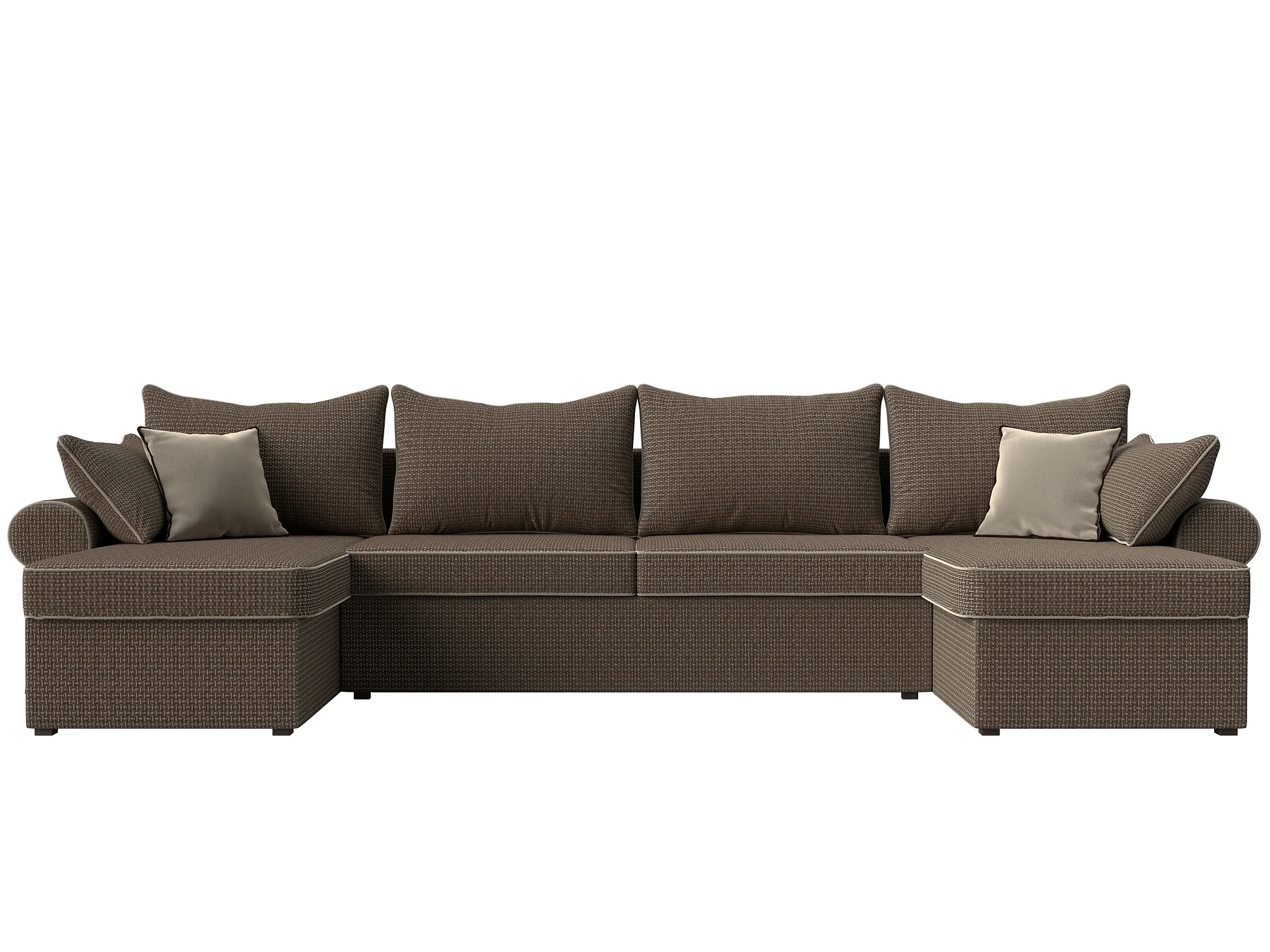  угловой диван из рогожки Элис-П Дизайн 15