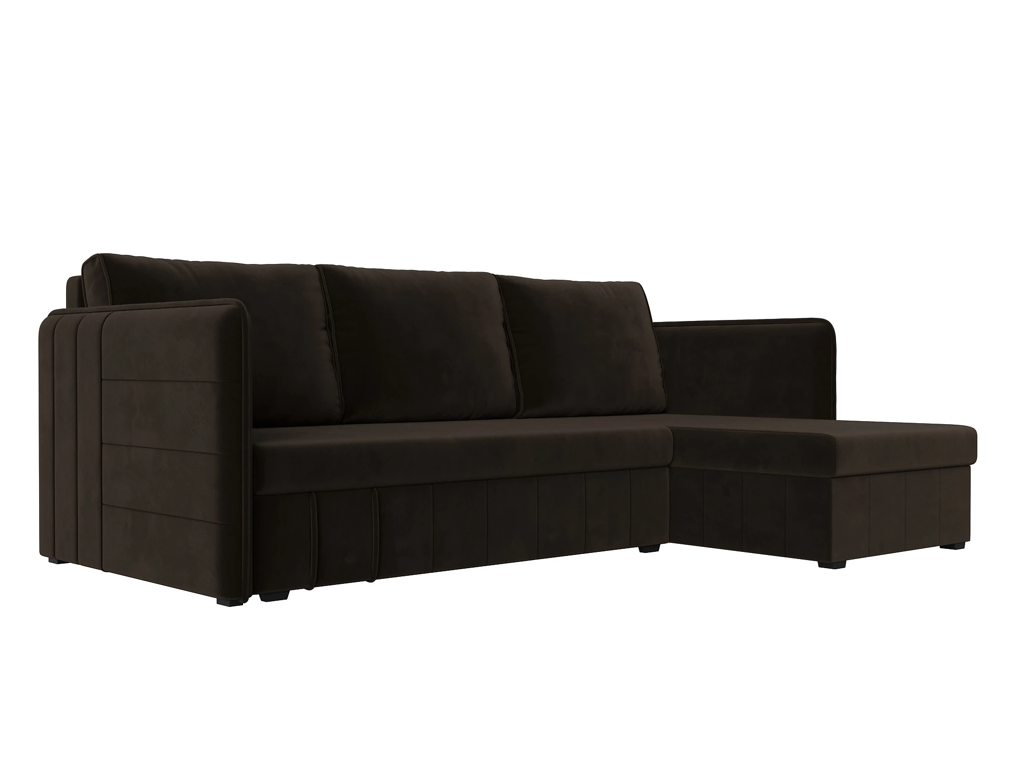 Угловой диван с ящиком для белья Слим Дизайн 2