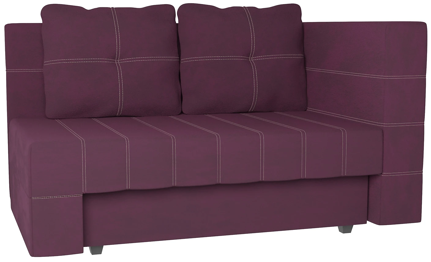 Прямой диван 150 см Корфу Плюш Виолет