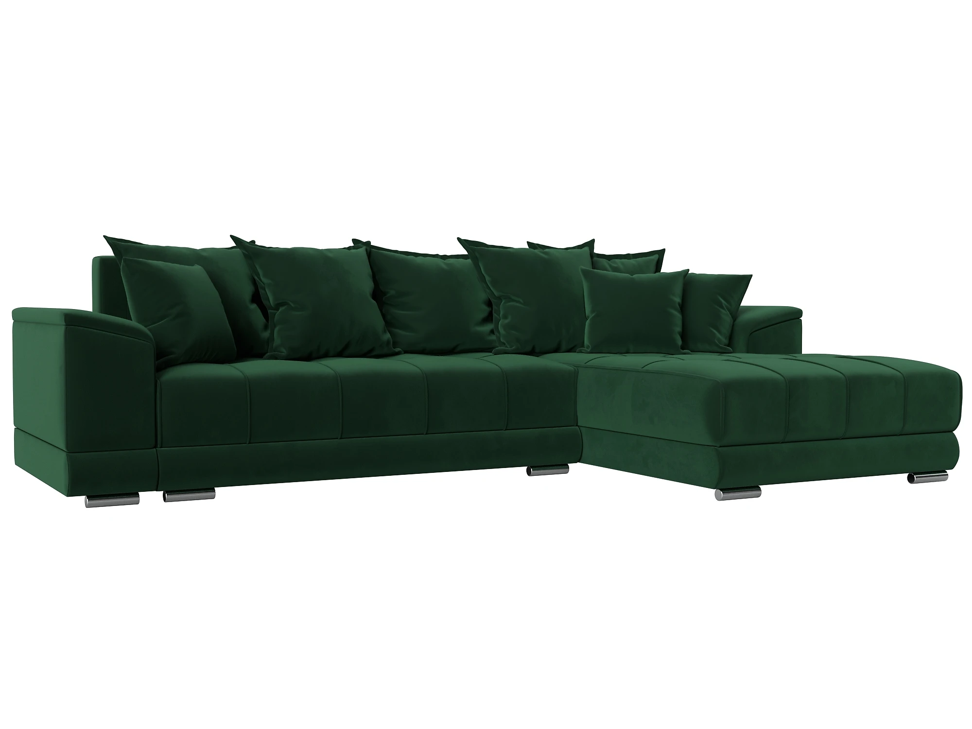 Угловой диван для ежедневного сна НордСтар Плюш Дизайн 4