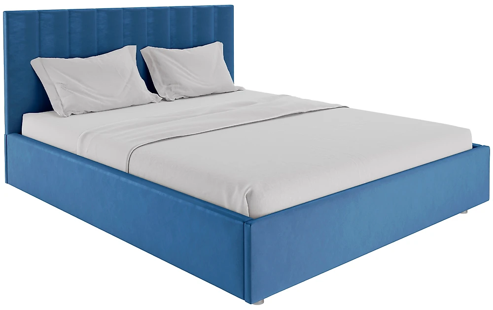 Односпальная кровать Лероса Плюш Дизайн 3