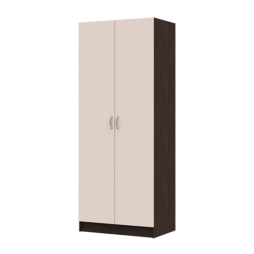 Светлый распашной шкаф Бася-554 Дизайн-1