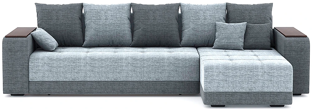  угловой диван из рогожки Дубай Кантри Дизайн-9