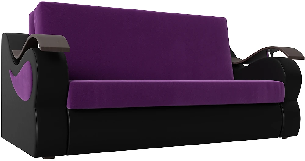 Фиолетовый диван аккордеон Меркурий-100