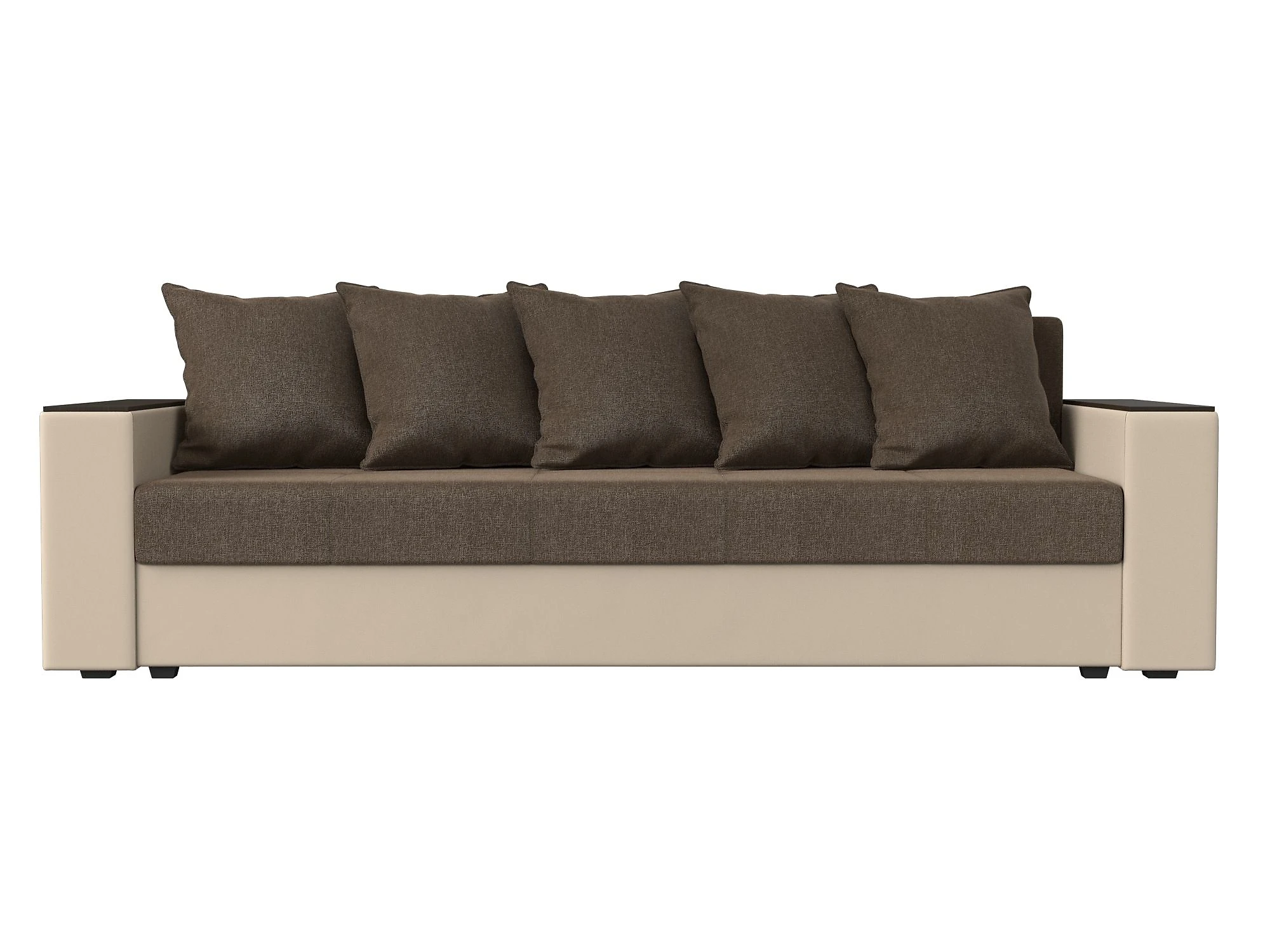 Прямой кожаный диван Дубай Лайт Кантри Дизайн 2