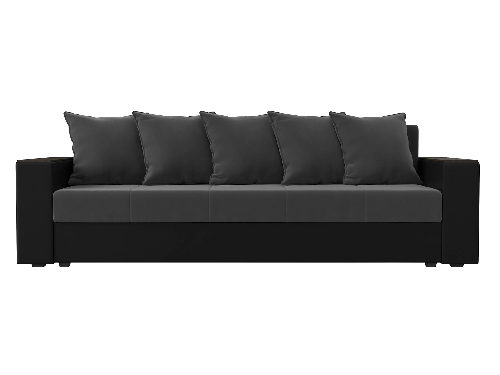 Прямой кожаный диван Дубай Лайт Плюш Дизайн 15