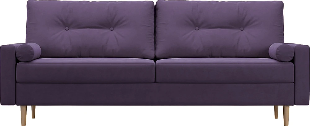 Прямой диван Белфаст Плюш Виолет