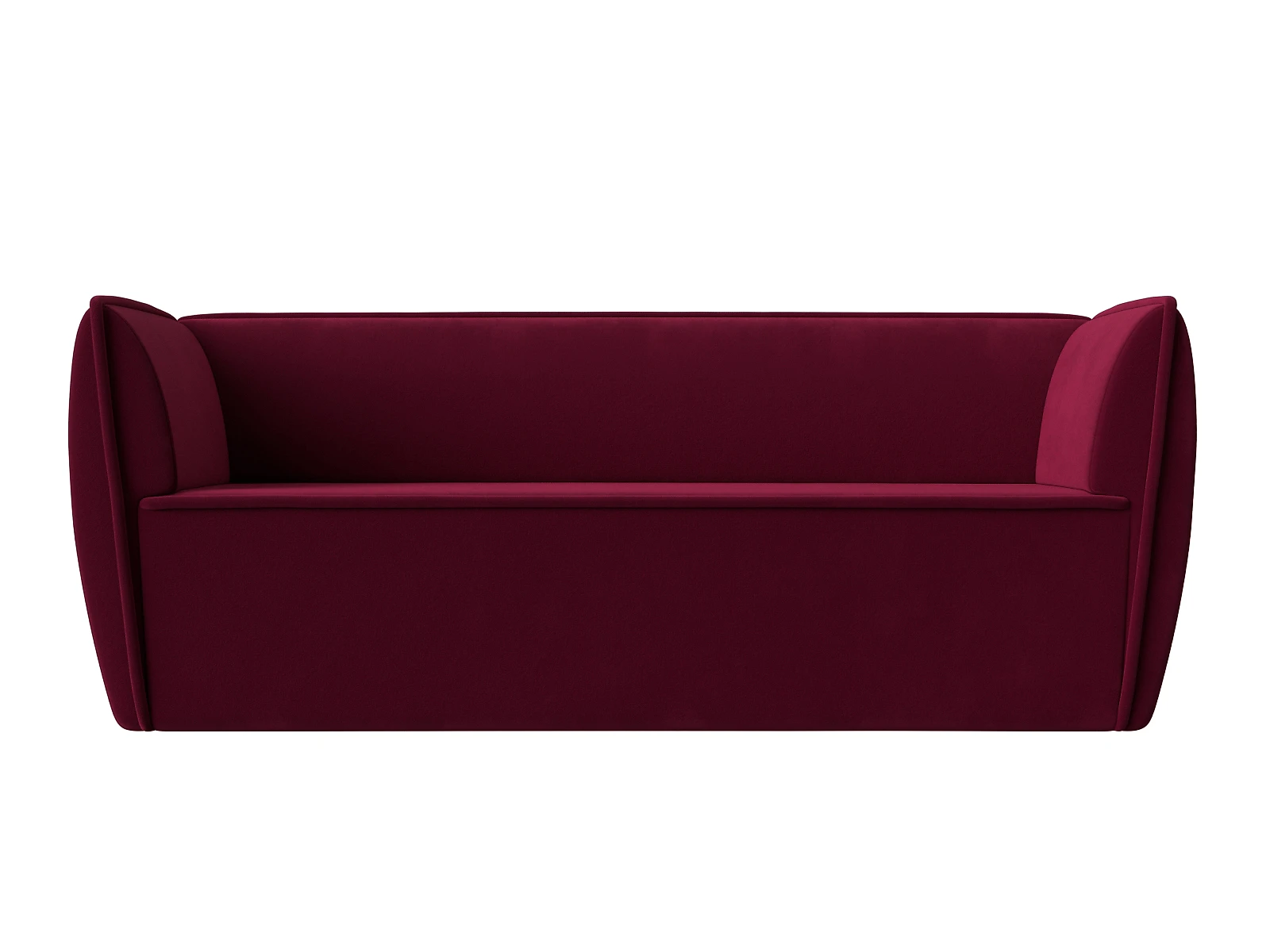 Тканевый прямой диван Бергамо-3 Дизайн 7