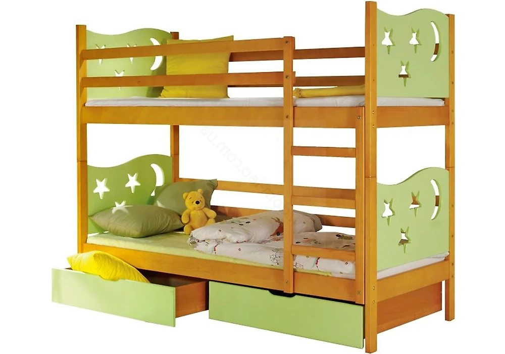 Детская кровать для мальчика Звездочка