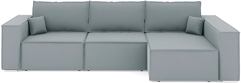 Серый угловой диван Фостер Лофт Дизайн 15