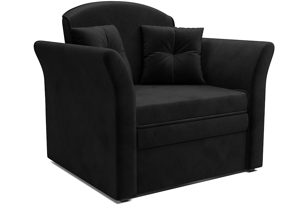 Кресло-кровать  Малютка 2 Велюр Черный