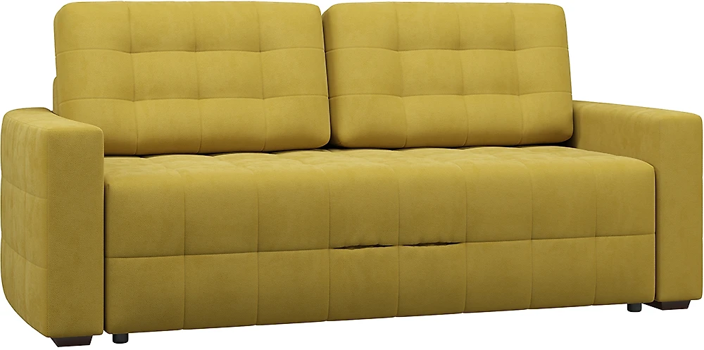 диван желтого цвета Бремен Плюш Мастард