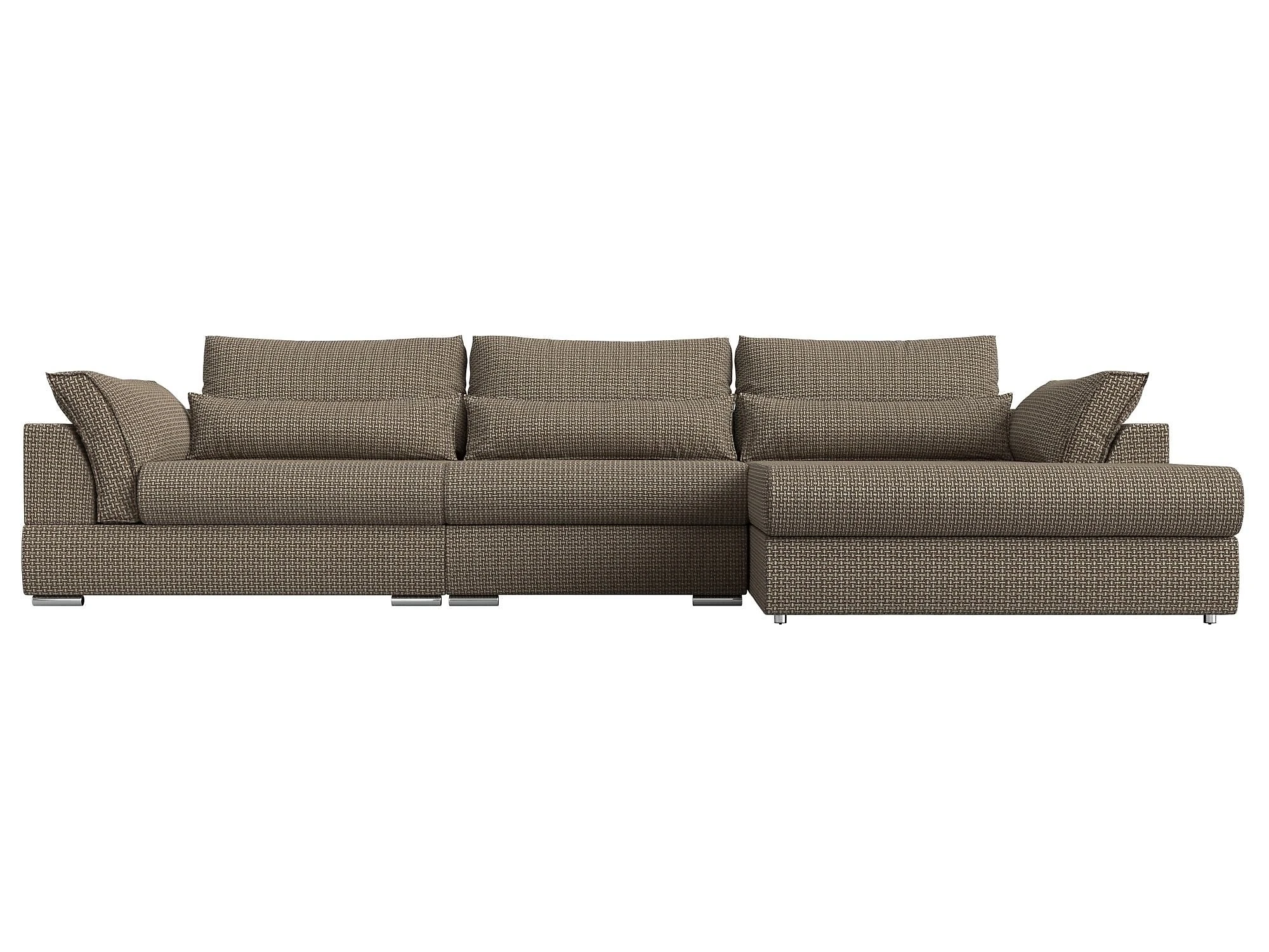  угловой диван из рогожки Пекин Лонг Дизайн 11