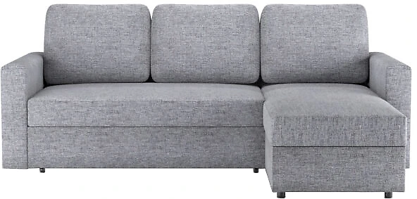 Серый угловой диван Леон-1 Дизайн 1