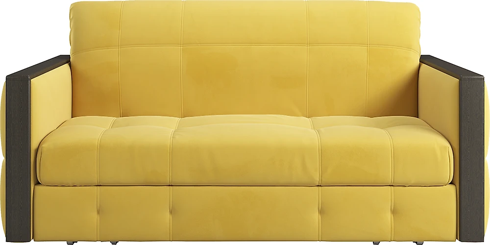 Жёлтый детский диван Соренто-3 Плюш Еллоу