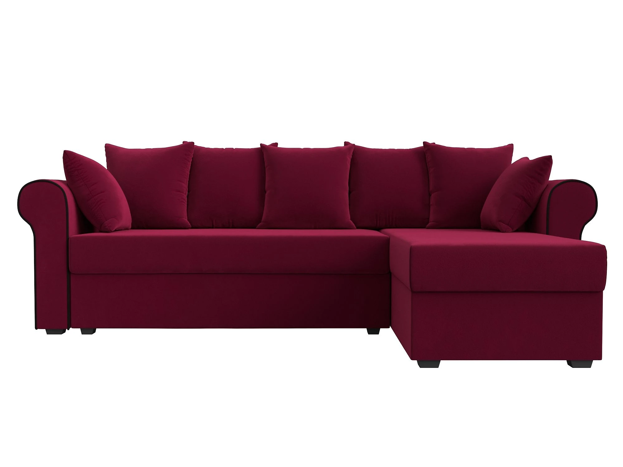 Красный диван Рейн Дизайн 2