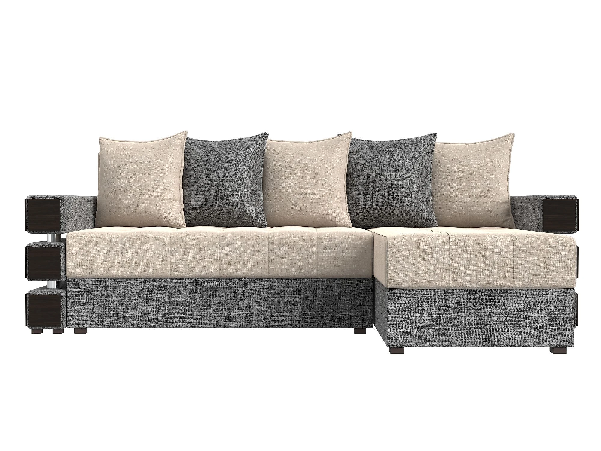  угловой диван из рогожки Венеция Кантри Дизайн 8