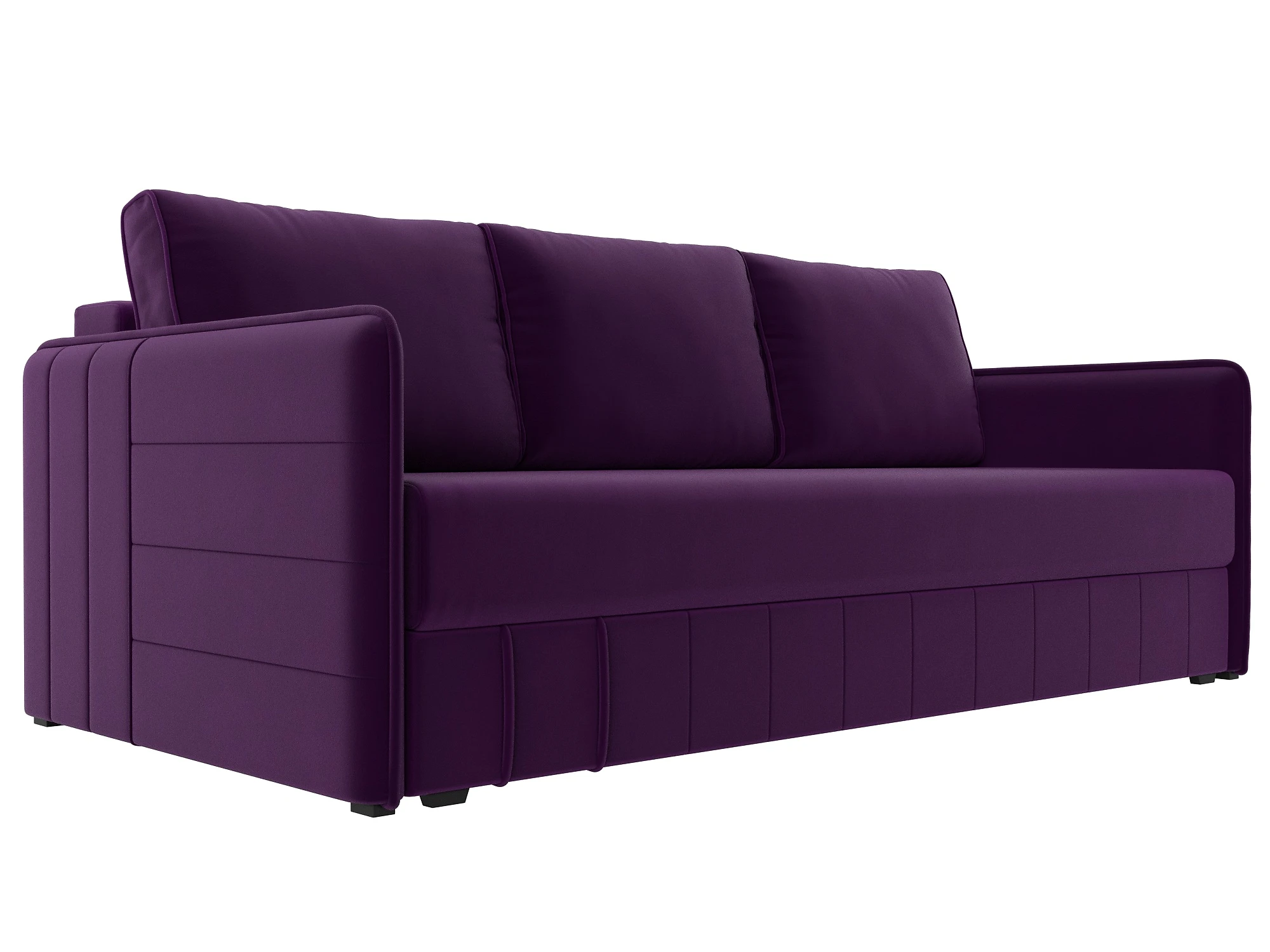 Фиолетовый диван Слим НПБ Дизайн 4