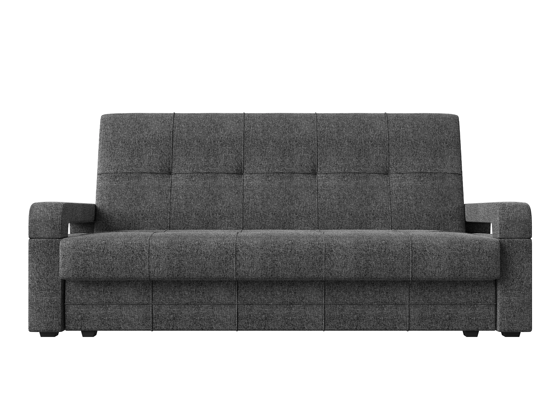 Прямой диван серого цвета Гермес Лайт Кантри Дизайн 3 книжка