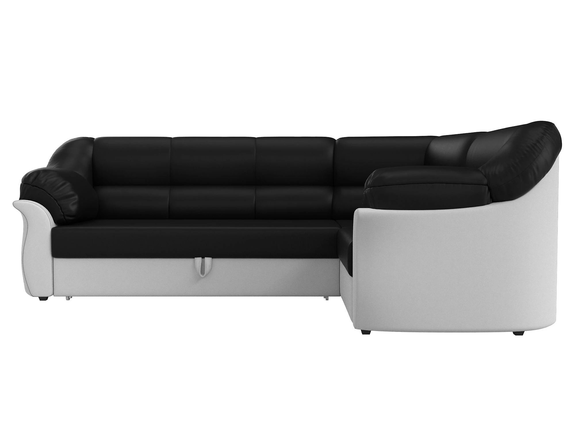 Угловой диван без подушек Карнелла Дизайн 4