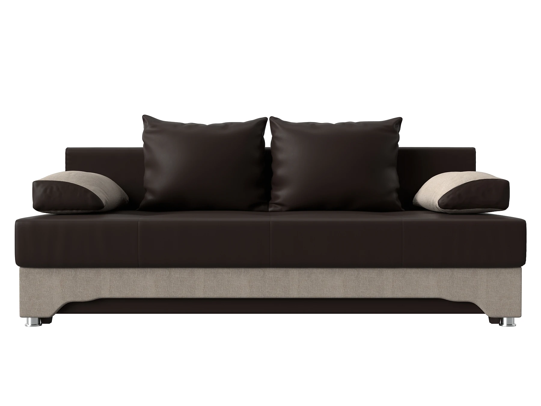Прямой кожаный диван Ник-2 Дизайн 37