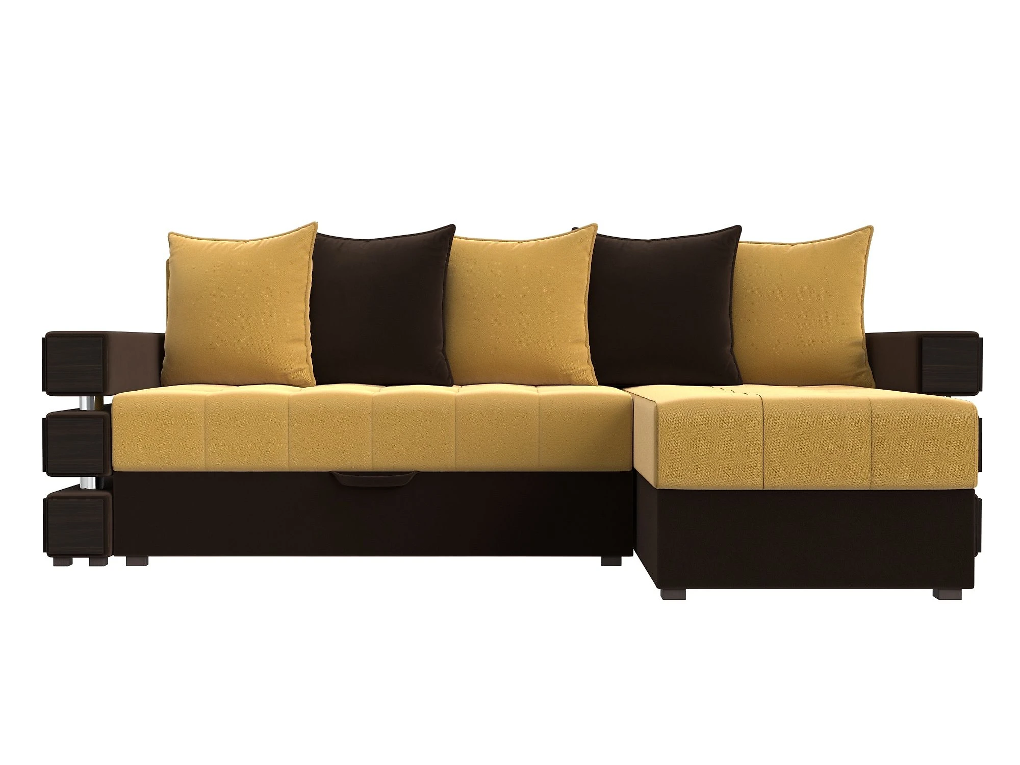 Угловой диван с ящиком для белья Венеция Дизайн 18