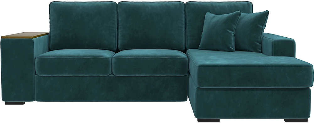 Зелёный угловой диван Уильям Дизайн 3