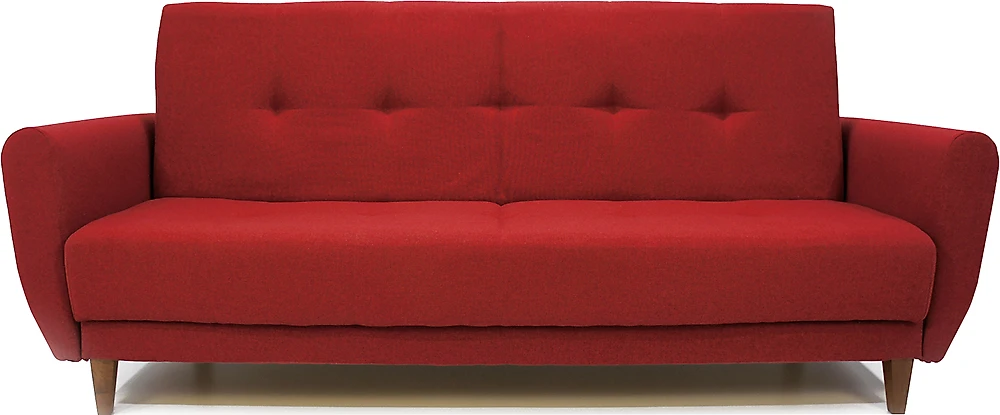 Красный диван Сканди