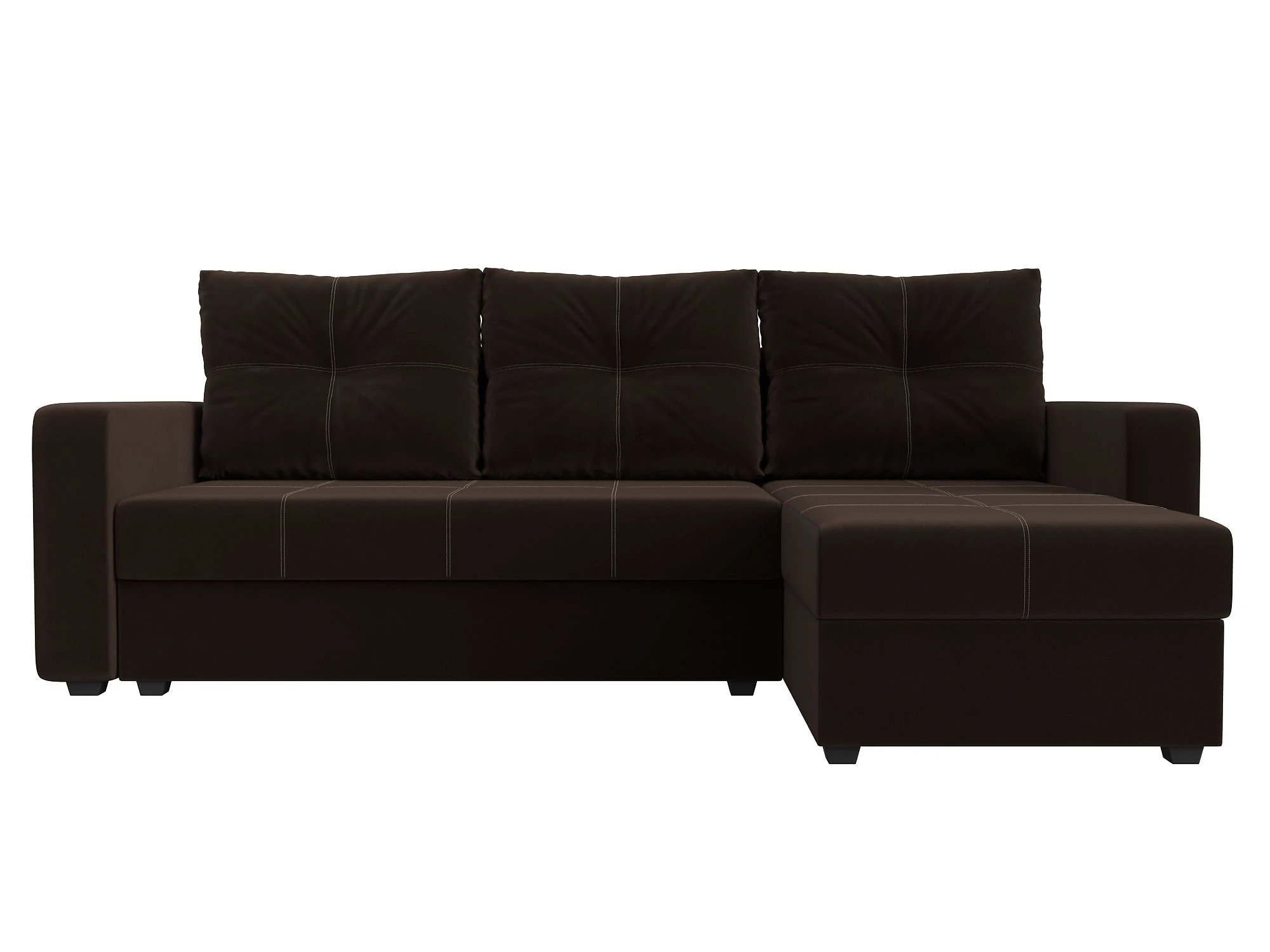Угловой диван с ящиком для белья Ливерпуль Лайт Дизайн 6