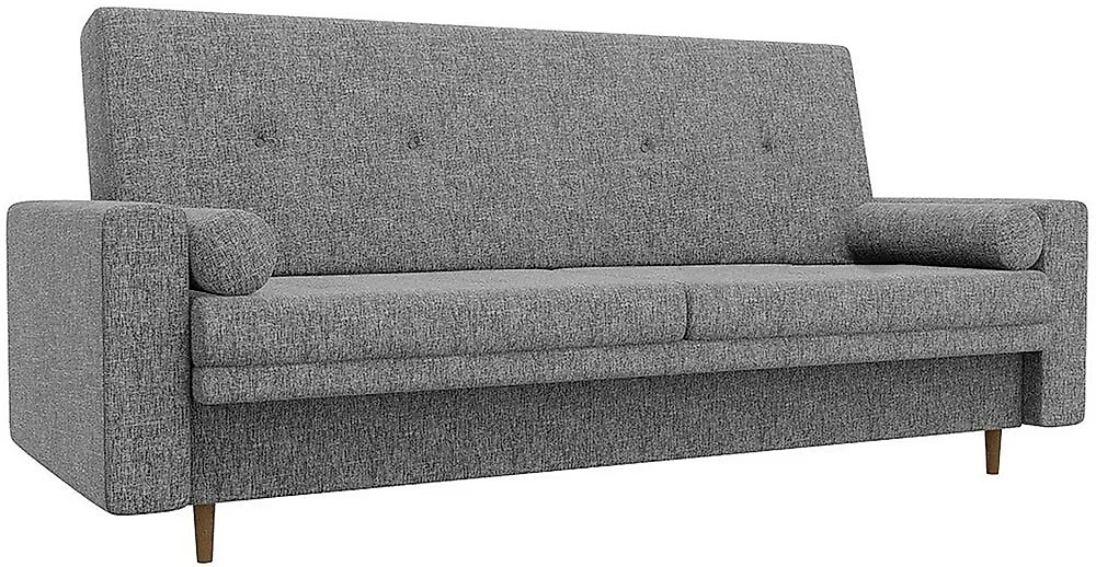 Прямой диван из рогожки Белфаст Грей