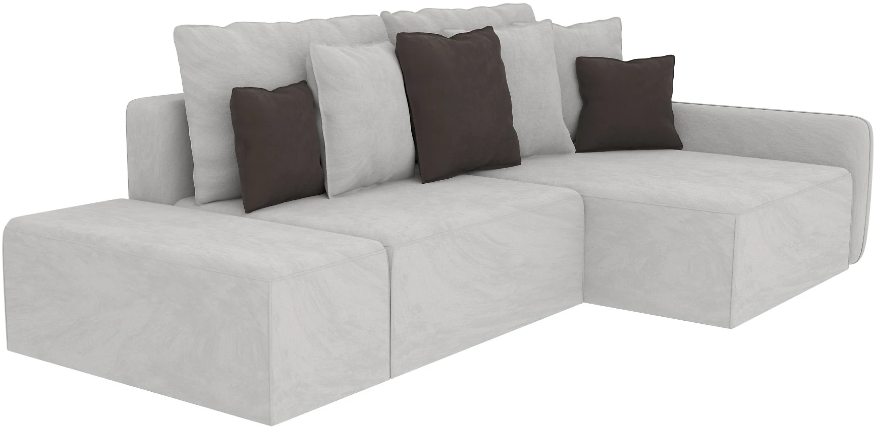  угловой диван с оттоманкой Портленд Дизайн 5