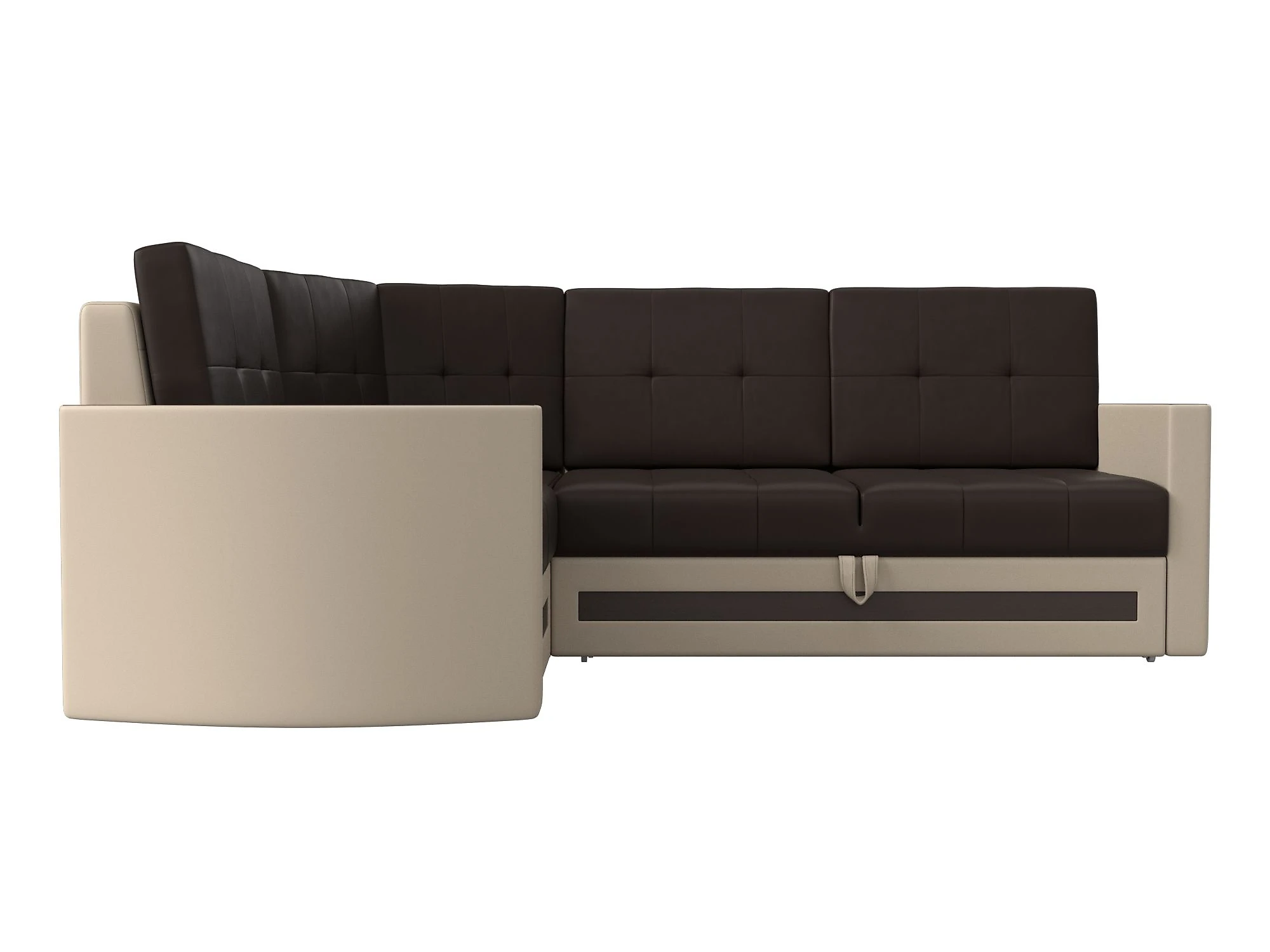Раскладной кожаный диван Белла Дизайн 36