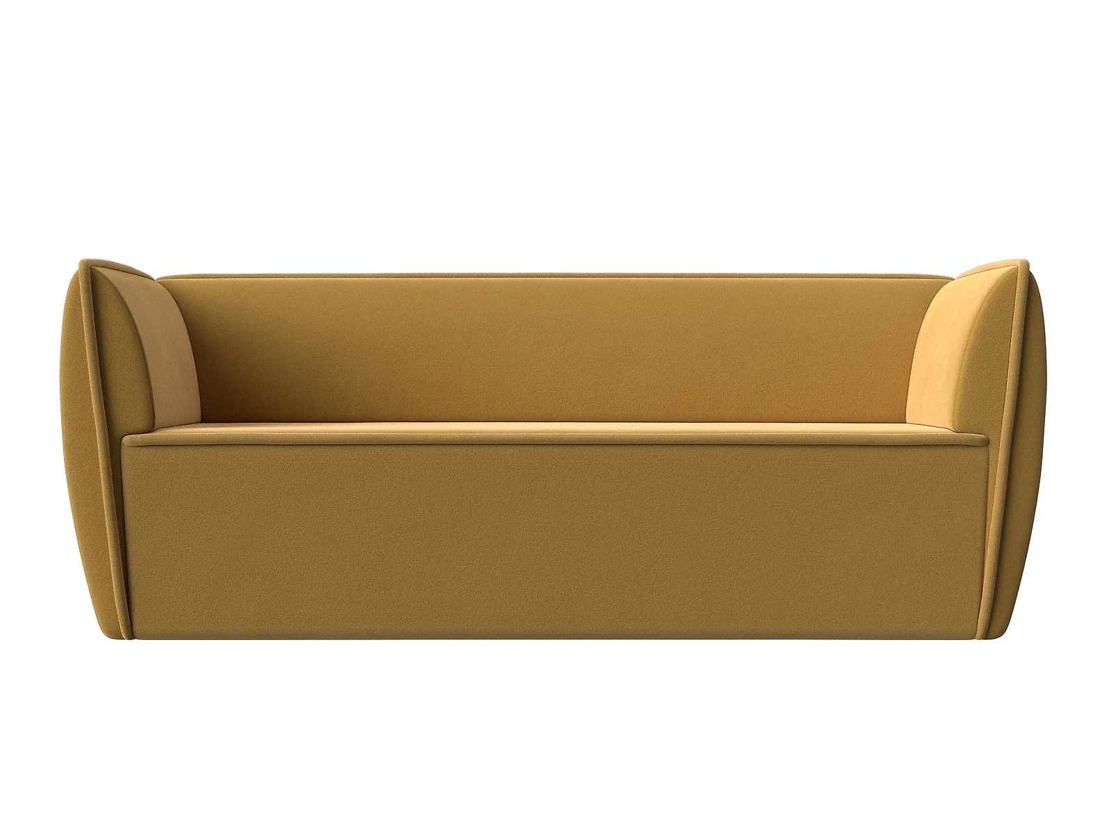 Тканевый прямой диван Бергамо-3 Дизайн 11