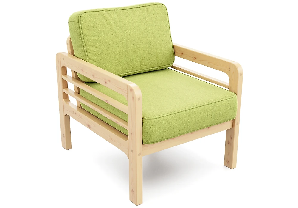 Кресла на деревянных ножках Бергер Грин