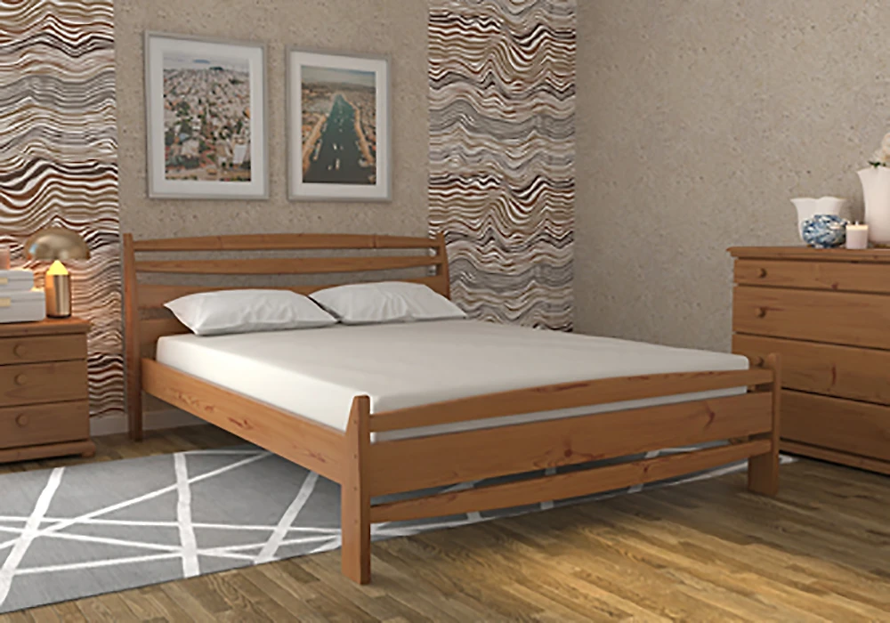 Большая двуспальная кровать Августина-1