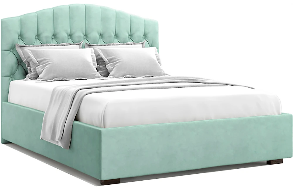 Кровать в стиле модерн Лугано Ментол